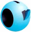 Patented Teflon-fused ball